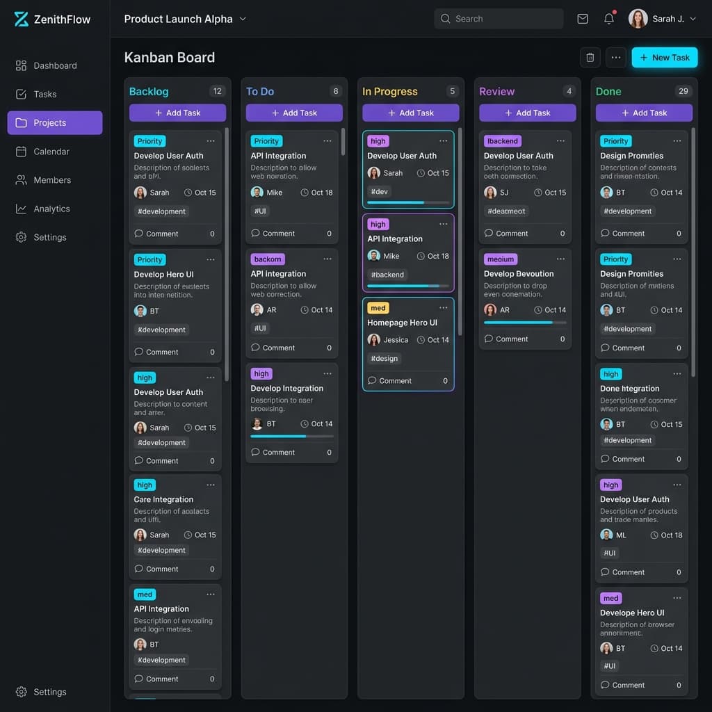 Team Collaboration App
